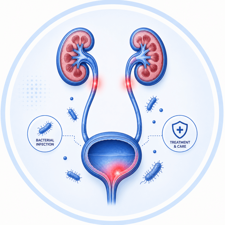 Urinary tract illustration